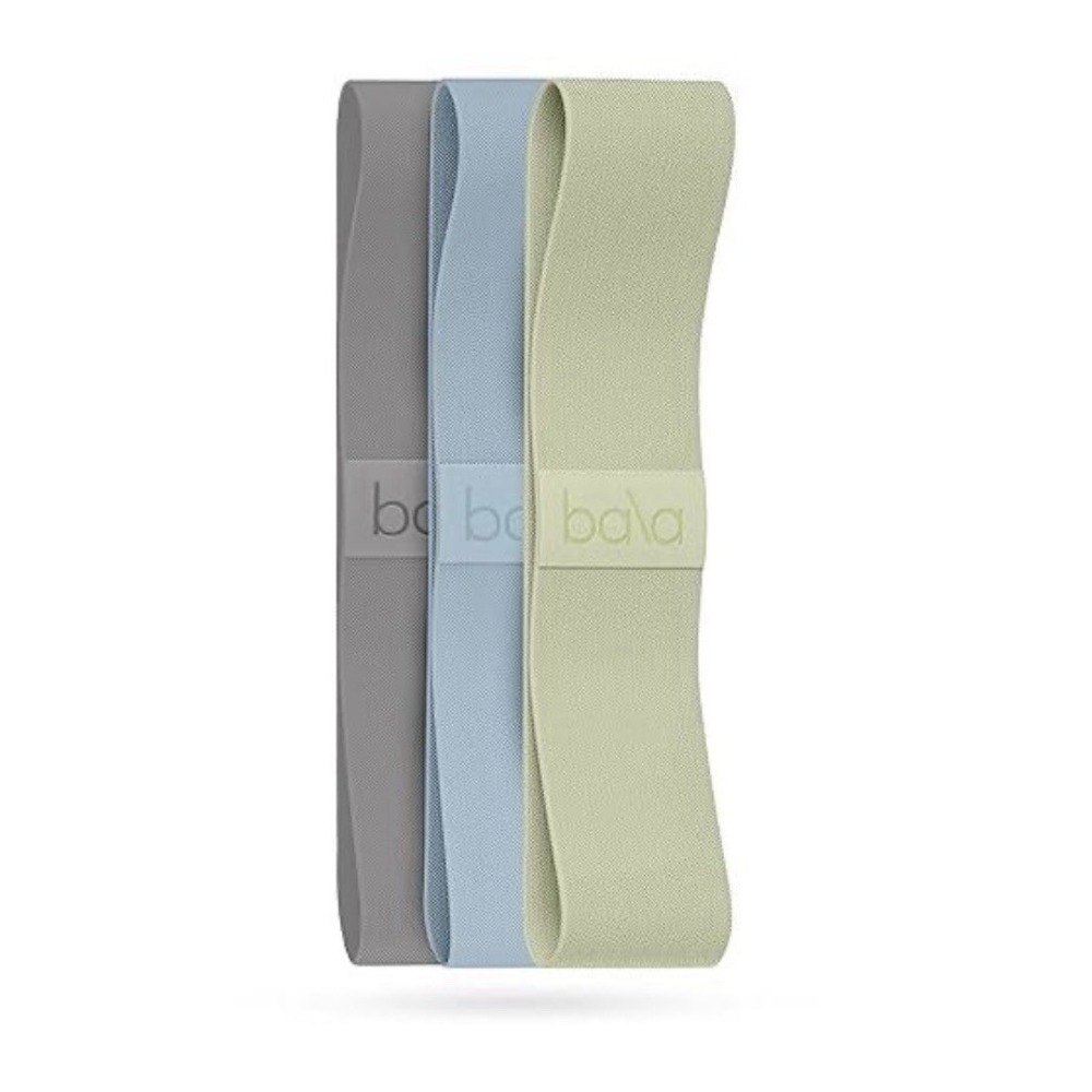 Bala Resistance Bands for Women & Men - 3 Elastic Exercise Bands Sage Green. NIB